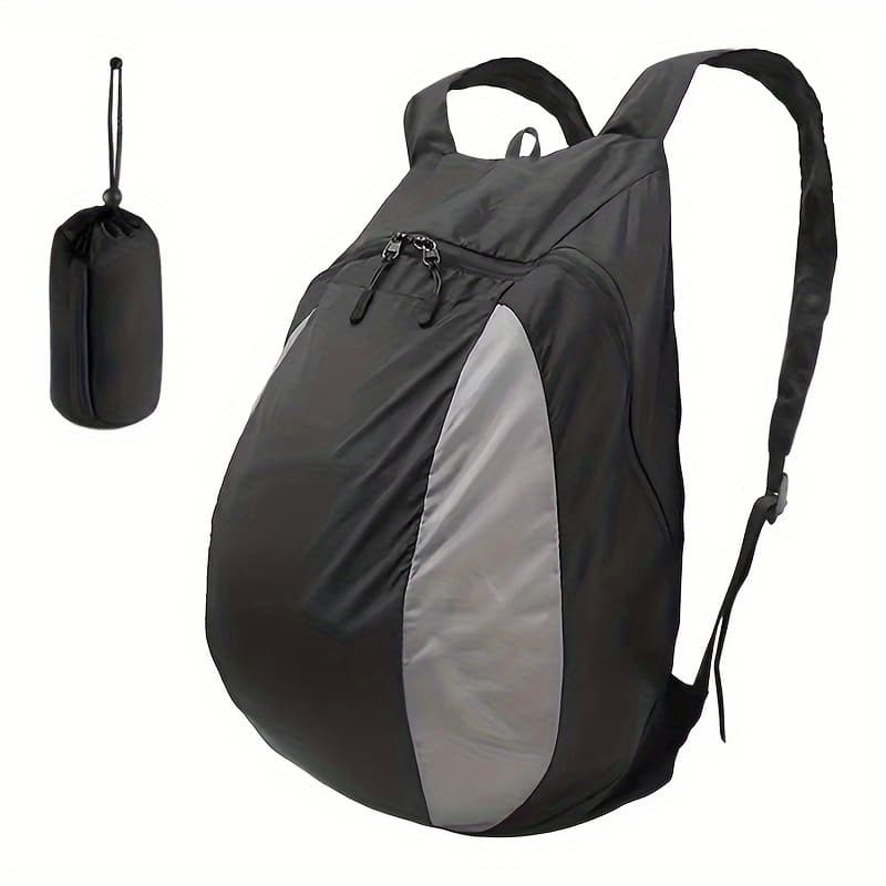 TEMU Outdoor Backpack, Motorcycle Riding Helmet Bag, Fitness Basketball Sports Shoe Bag, Nylon Thin Lightweight Backpack