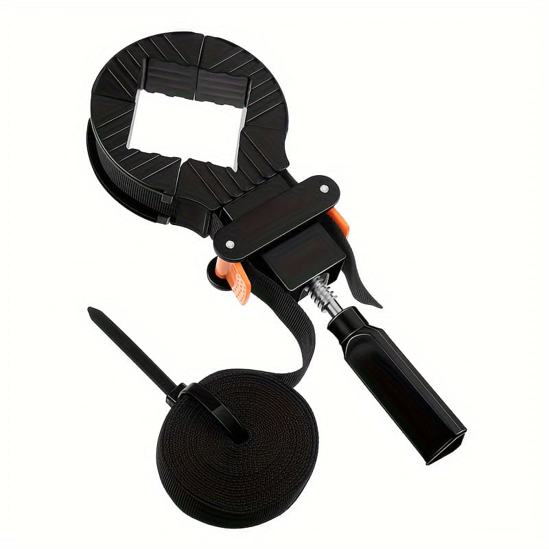 TEMU Band Clamp Variable Angle Strap Clamp Frame Clamp Quick Release Strap Clamp Belt Adjustable Clamp Right Angle Clamp For Woodworking Irregular Shaped