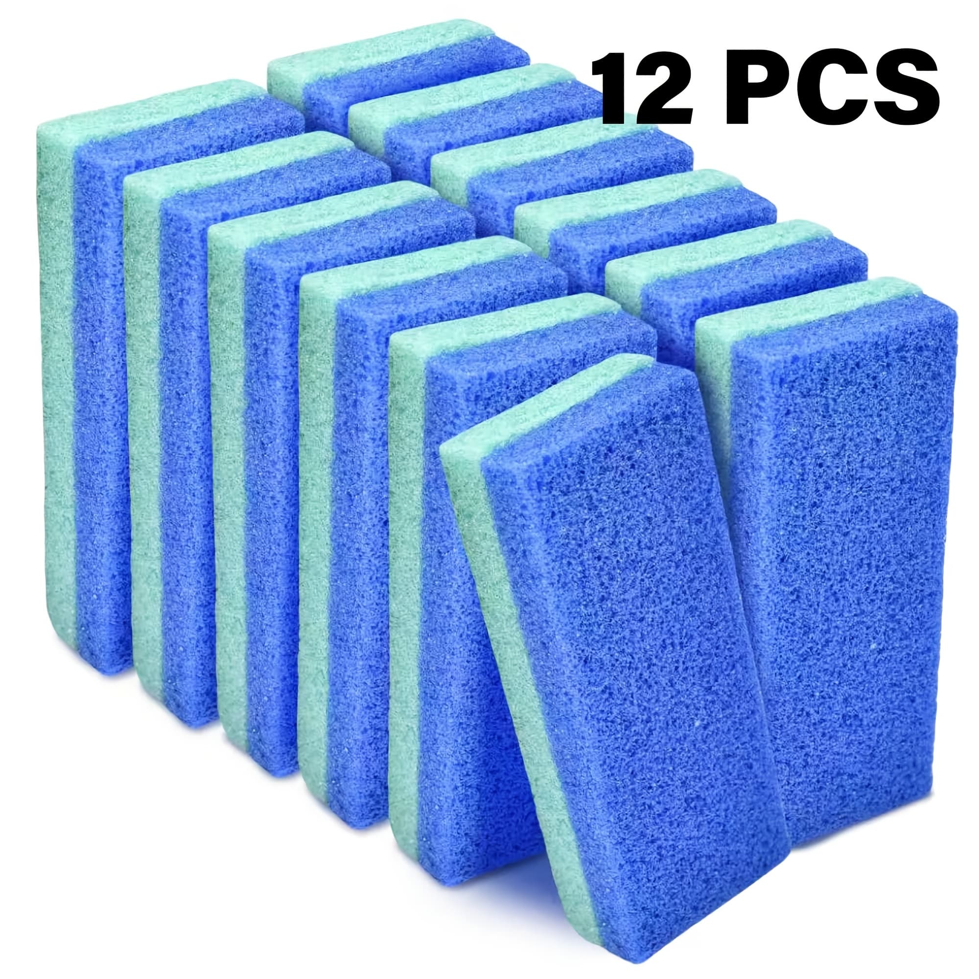 TEMU 4 & 12 Foot Care Kit, Professional Reusable Remover Pumice Stones For Cracked Heels & Dead Skin, Hygienic Double Sided Pedicure Tool (usa Ships Today