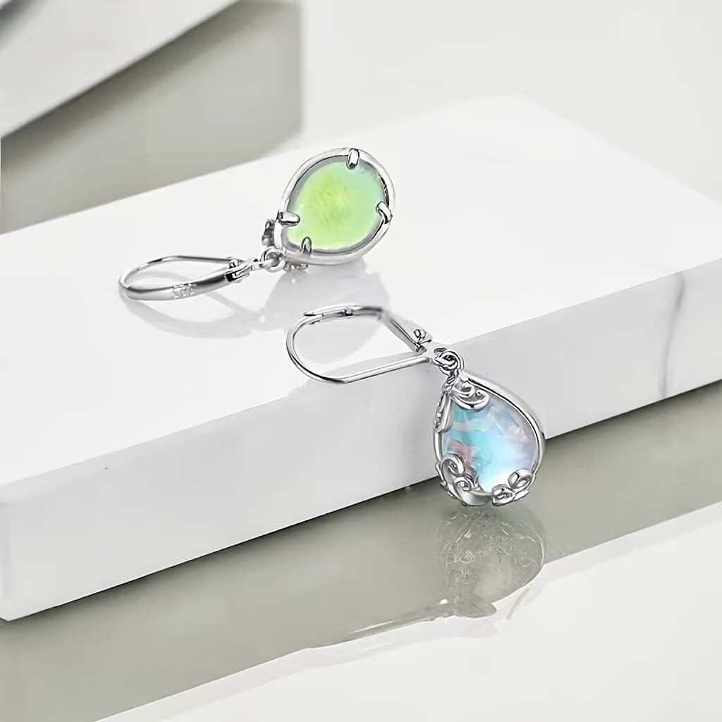 TEMU Elegant And Stylish Women's Earrings Featuring A Delicate With And Pendants, Perfect As Versatile Holiday Gifts For Engagements, Weddings, And Parties