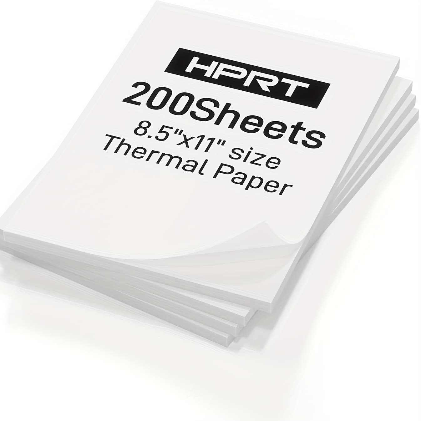 TEMU 200 Sheets Us .5 X 11 Inches Thermal Paper For Portable Thermal Printers, Compatible With Hprt/idprt/prt Portable Printers