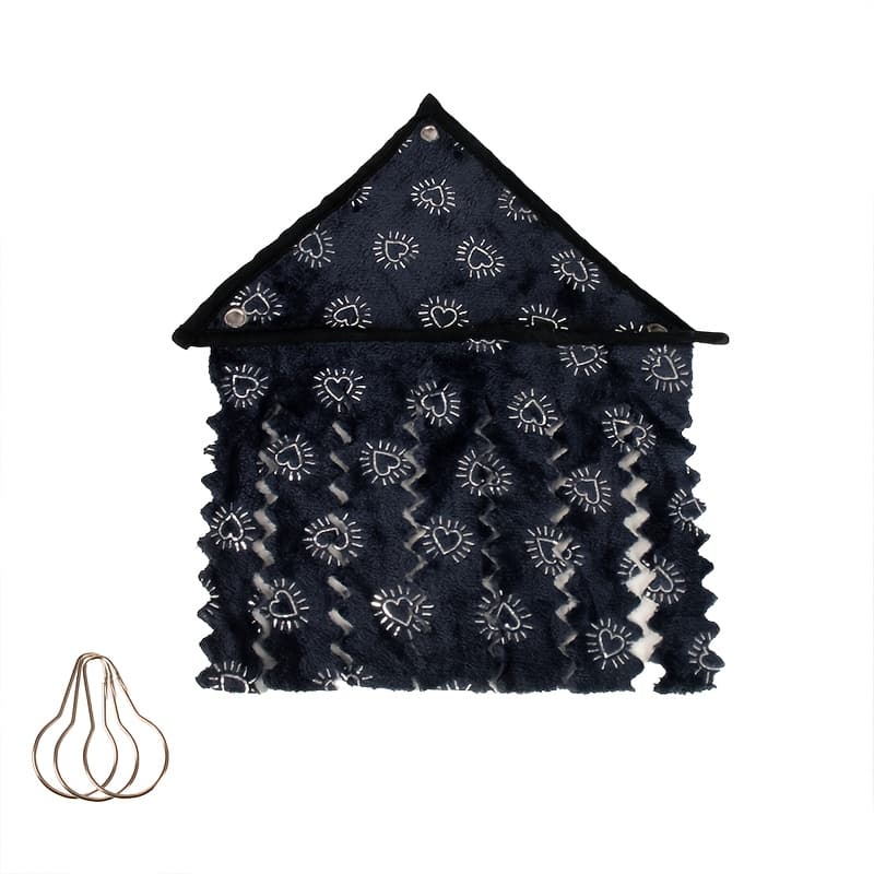 TEMU Corner Hideout, Cozy Hamster Hideout Hammock Cage Hanging Decorations, And 3 Sides, Forest For Rabbit Hedgehog Rabbit Ferret Squirrel Hideout