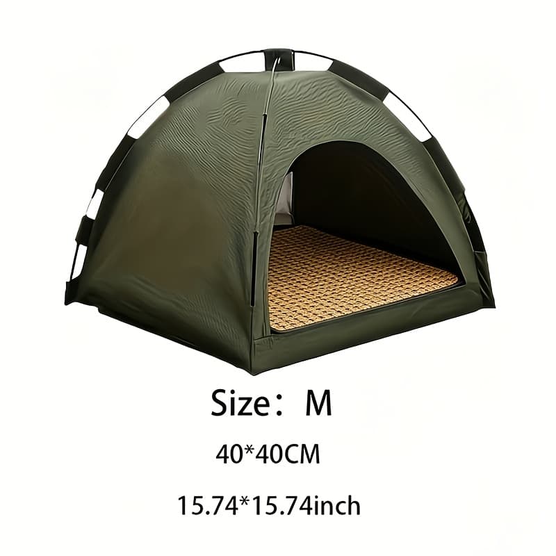 TEMU Comfortable Portable Pet Tent For - Soft Cozy Sleeping Nest Suitable For Cats And Dogs, Solid , Assembly, Travel & Use, Perfect Christmas Gift For Pets (ideal For Camping, Parties, Bedtime)