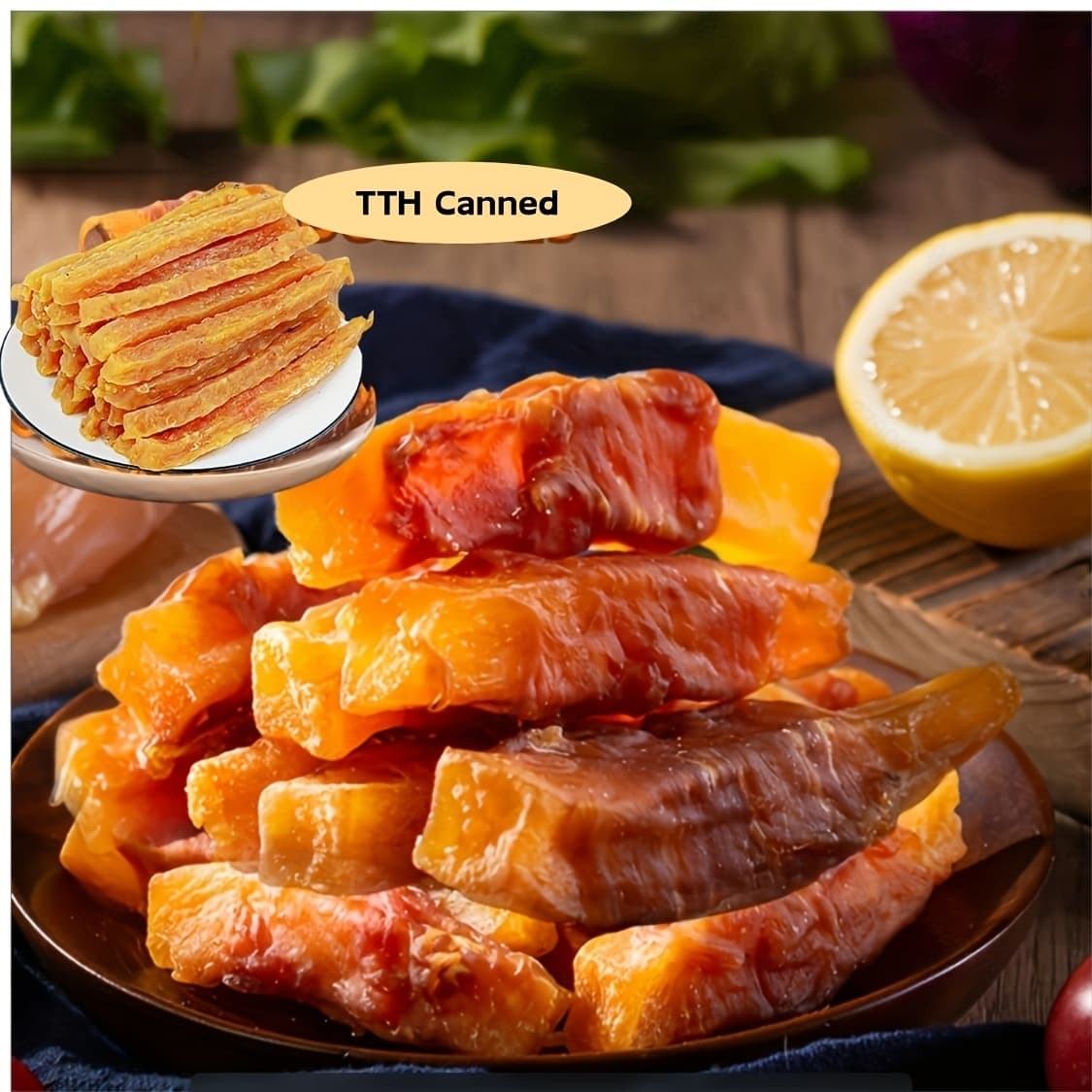 TEMU 200g/ 400g(7.05oz/ 14.1oz) Dog Treats For Small, Medium, & Large Dog - Made With Chicken And Sweet Potato, Healthy, , And High Protein Reward Training Treats For Dogs