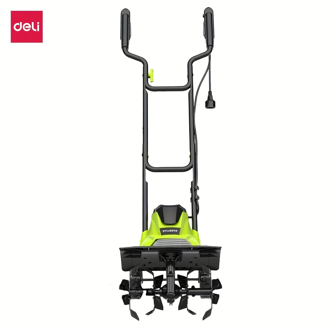TEMU Deli 14-inch Corded Electric & Cultivator | 10-amp Powerful Garden For Effortless Soil