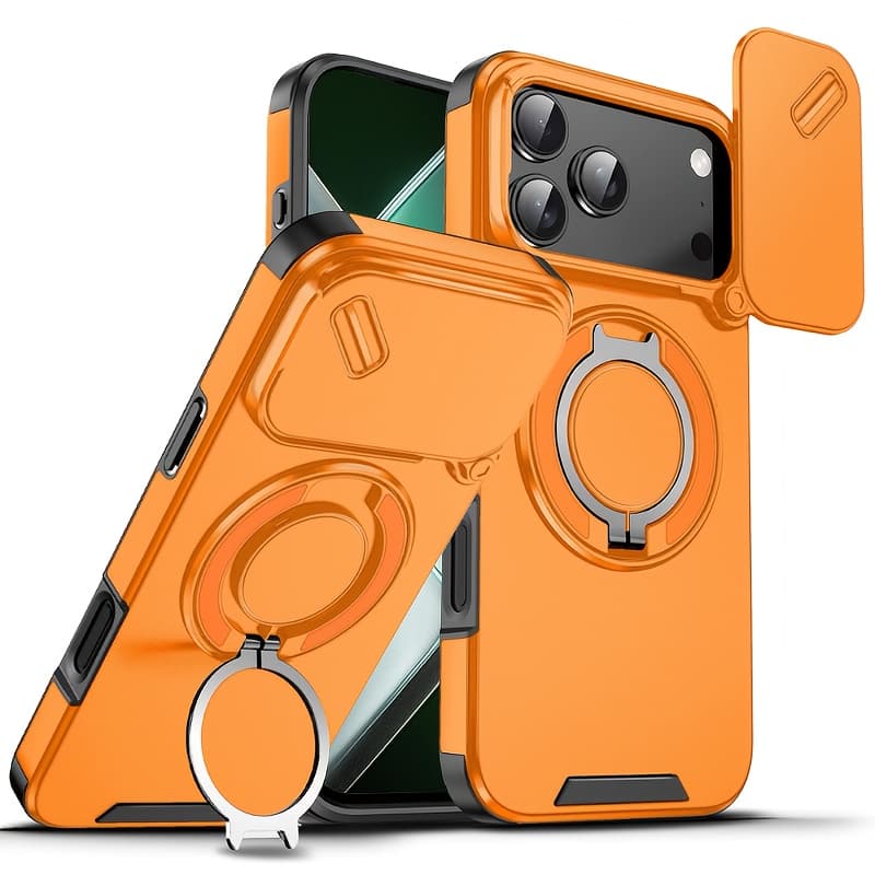 TEMU Phone Case: Shockproof Heavy Hard Case With Stand For Iphone 17 Pro Pro Max 15 Pro Max