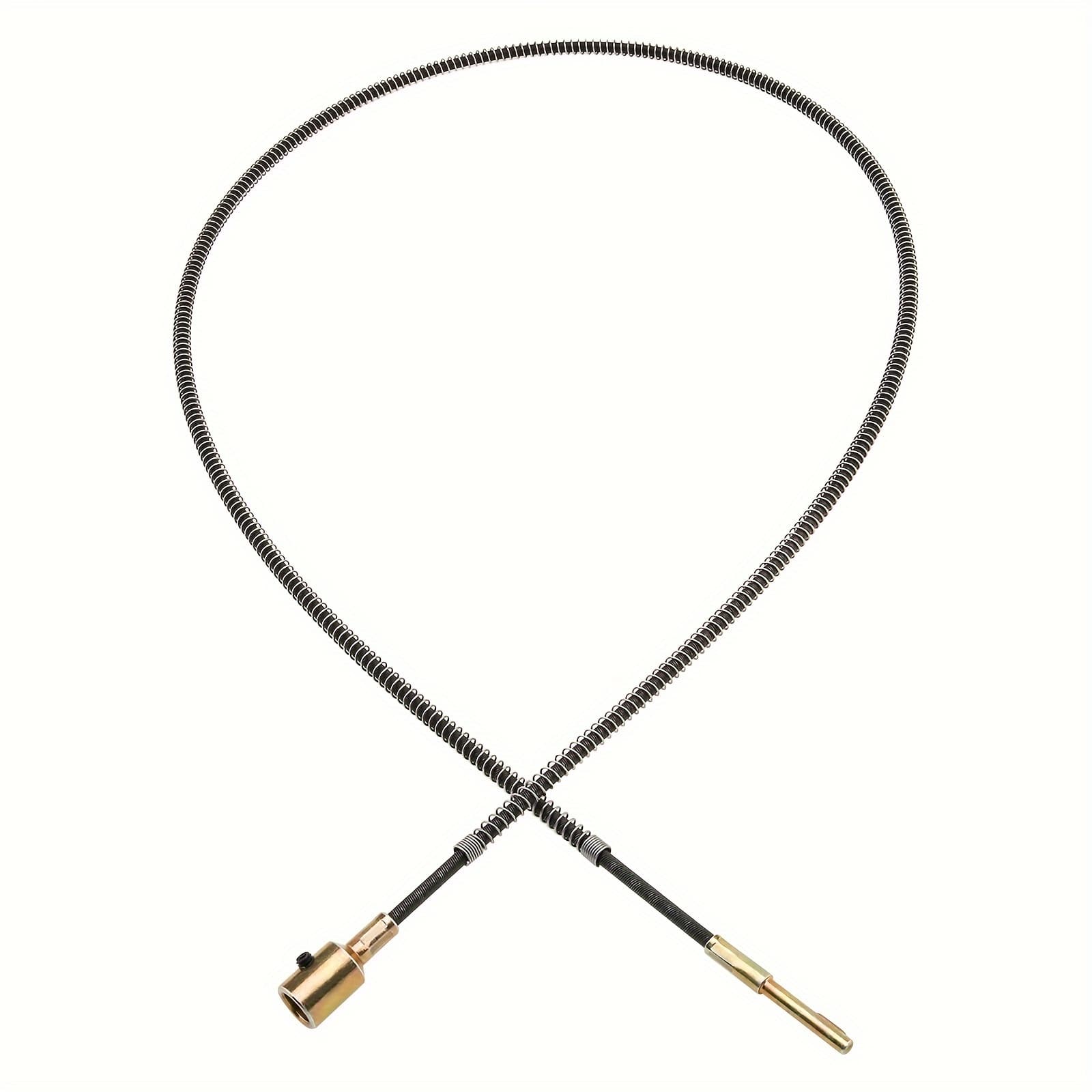 TEMU 97cm/3.2ft Multifunctional Flexible Shaft Shaft Tube Core For Table Grinder/ Electric Drill With 8mm And Titanium Plated Spring, Hanging Mill