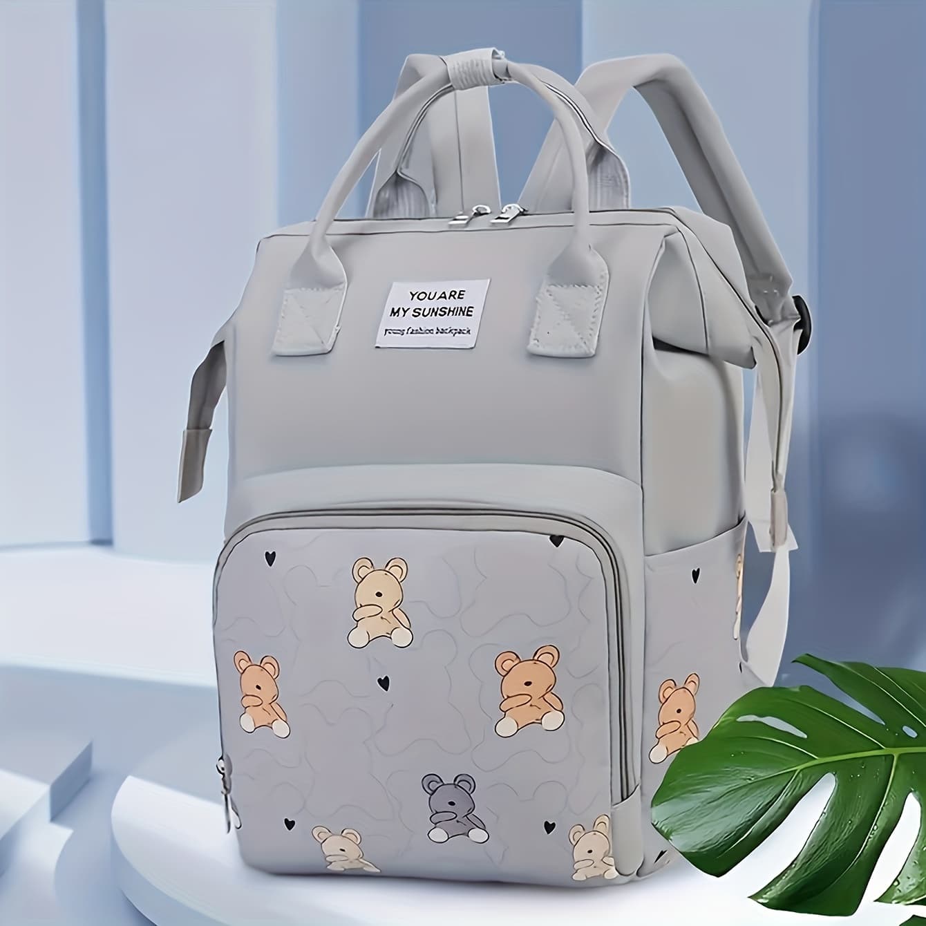 TEMU A Multifunctional Travel Diaper Backpack, Diaper Bag, And Changing Bag For Pregnant Women And, Compatible With Strollers