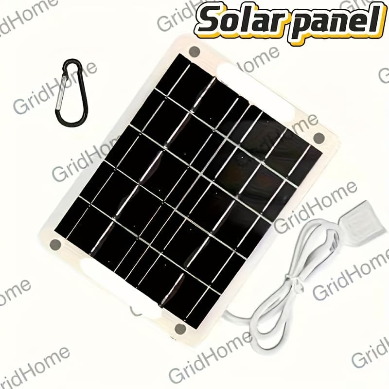 TEMU Portable Solar Charging Devices, Solar Panels With Usb Ports, Solar , Flexible Photovoltaic Sheets, Must-have Gear For , , And Travel, Suitable For Mobile Phones, Flashlights, And Fans