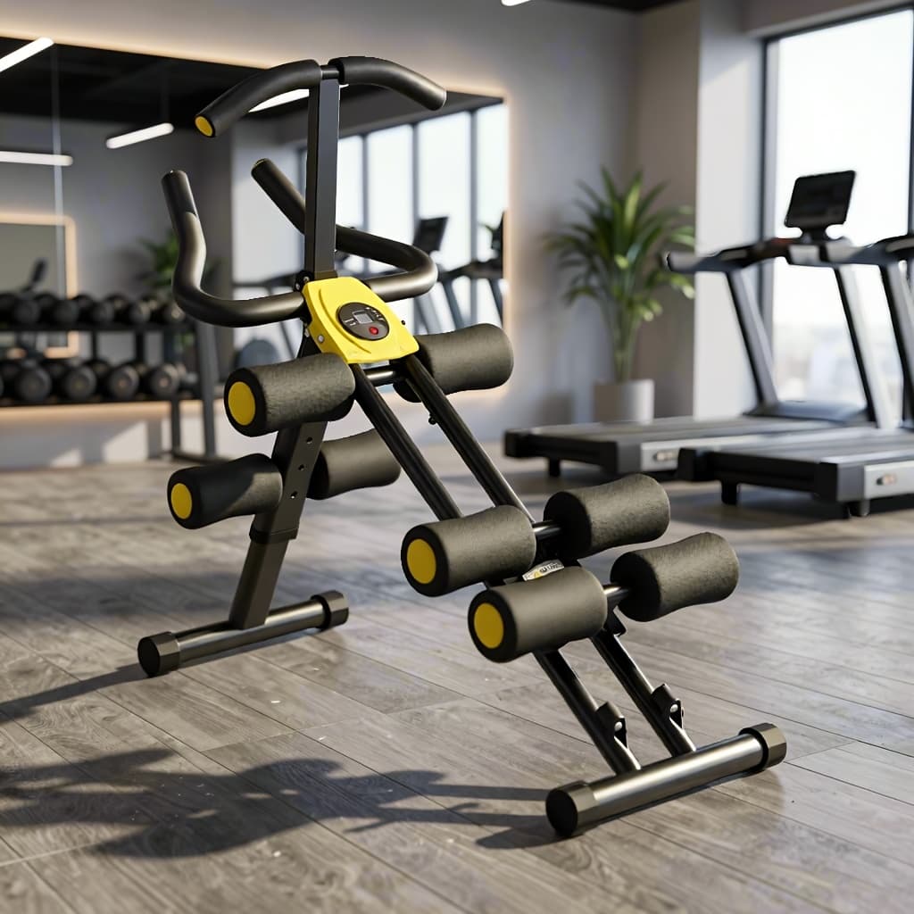 TEMU Ab , Training Exercise Machine, Sit Up&push Up &pull Up Exercise Equipment, Adjustable Ab Trainer Workout , Back&waist Trainer