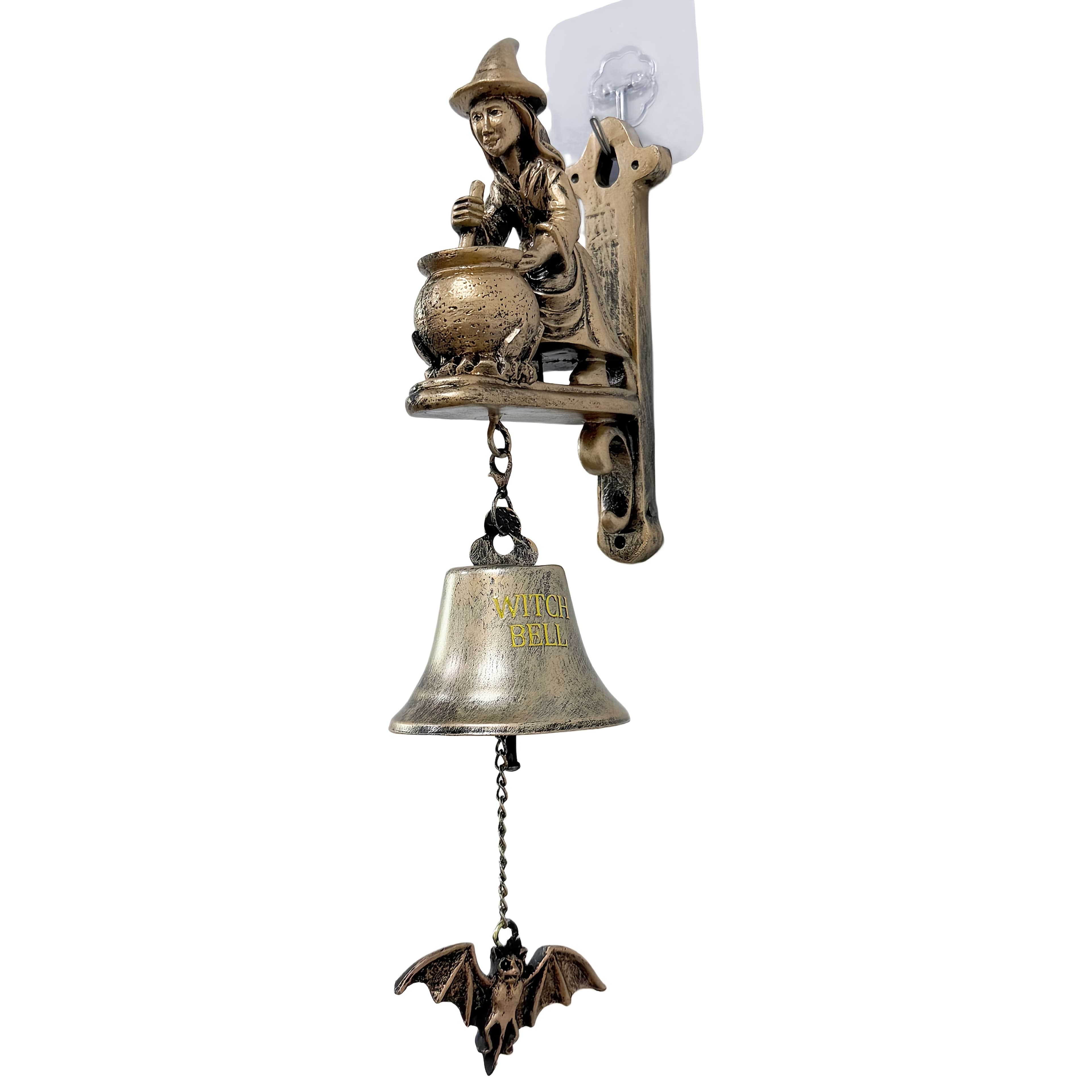 TEMU Doorbell, A Mysterious Halloween Door Ornament And Practical Doorbell. This Bell Of Resin, Suitable For Indoor Decor Or Outdoor Doorbell Use. It Combines Decoration And Utility