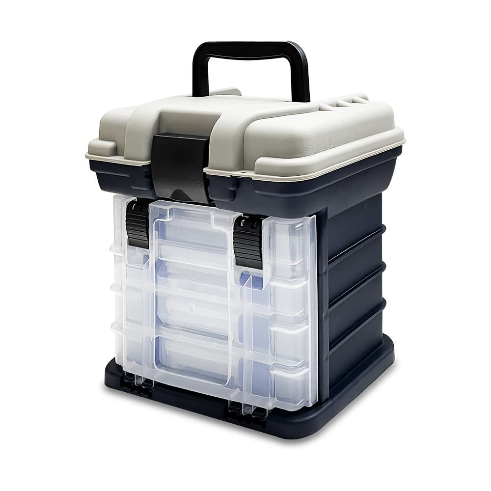 TEMU 5-tier Multi-functional Storage Box With Handles For Home Use, Organizing, Jewelry, Cosmetics, Art Supplies, Garage Items, And Hardware Parts