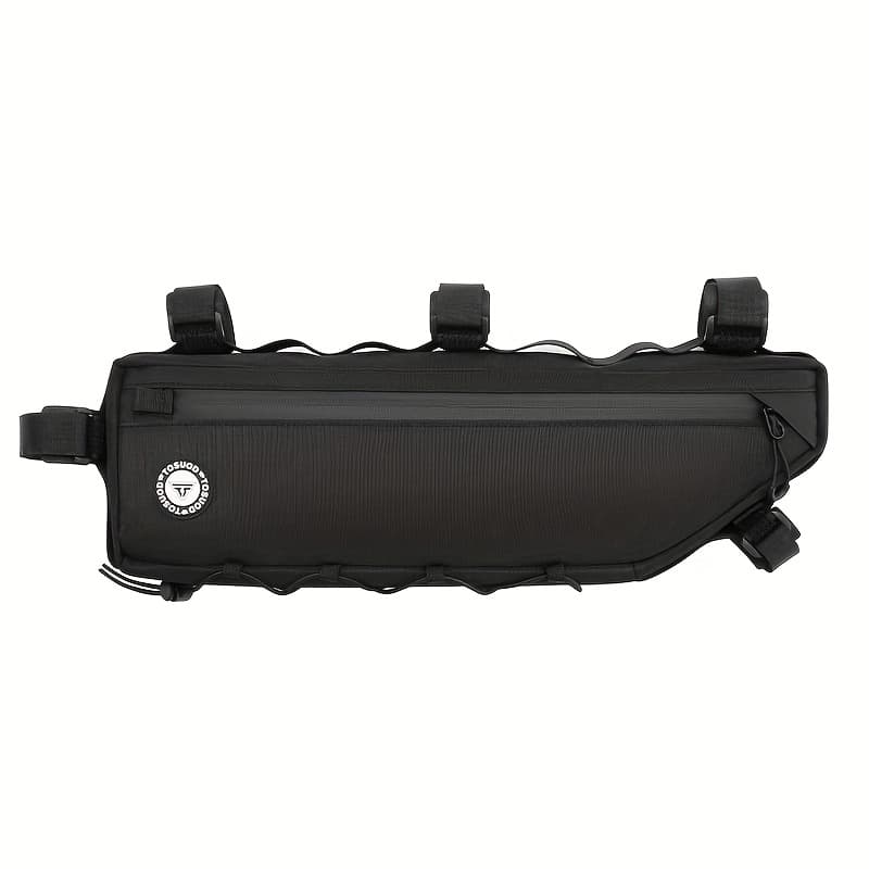 TEMU Tosuod Bicycle Saddlebag; Road Bike Down Tube Front Beam Bag; Mountain Bike Hanging Bag Large Capacity