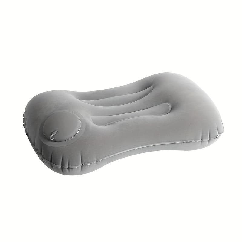 TEMU 1pc Multifunctional Inflatable Pillow For Travel, Home, Work, And Camping - Foldable And Type Neck Pillow For Comfortable Sleep Anywhere