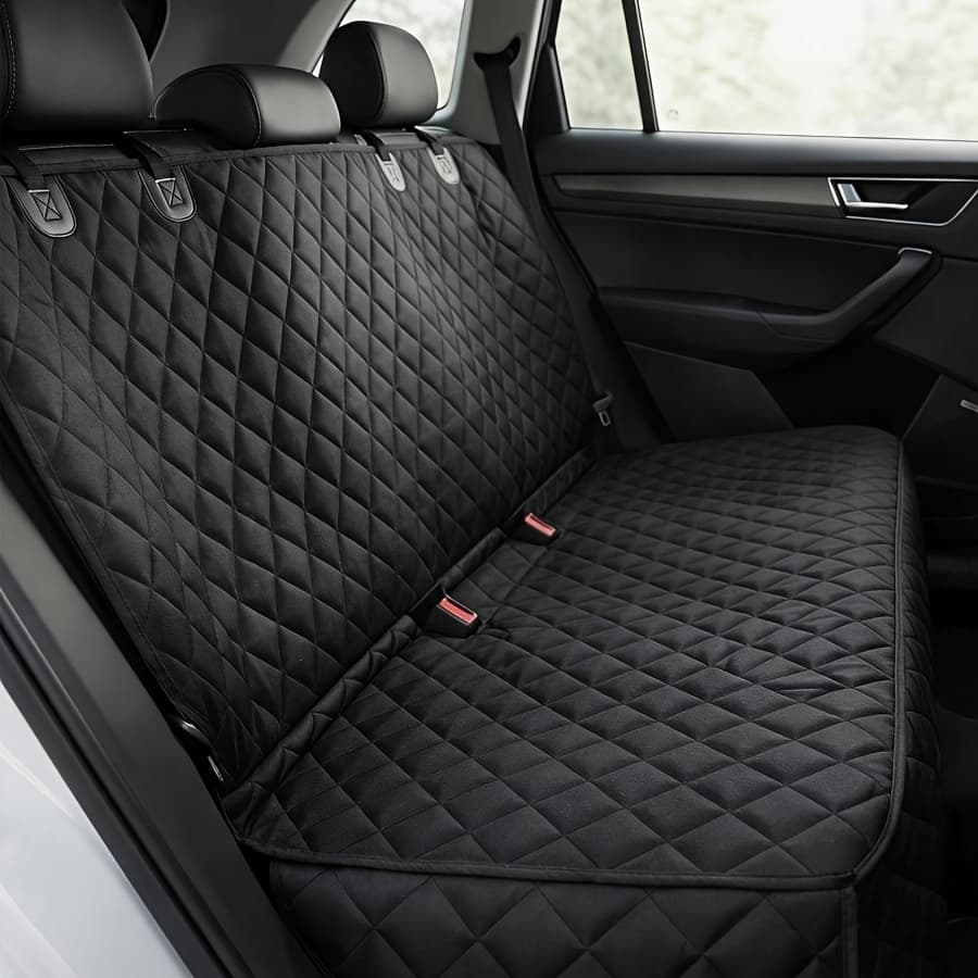TEMU Dog Car Seat Cover, Suitable For Rear Seats - Washable Accessories, Suitable For Sedan, Truck, Suv, And Bench Seats - Suitable For Car Rear Hammocks For Small And Large Dogs