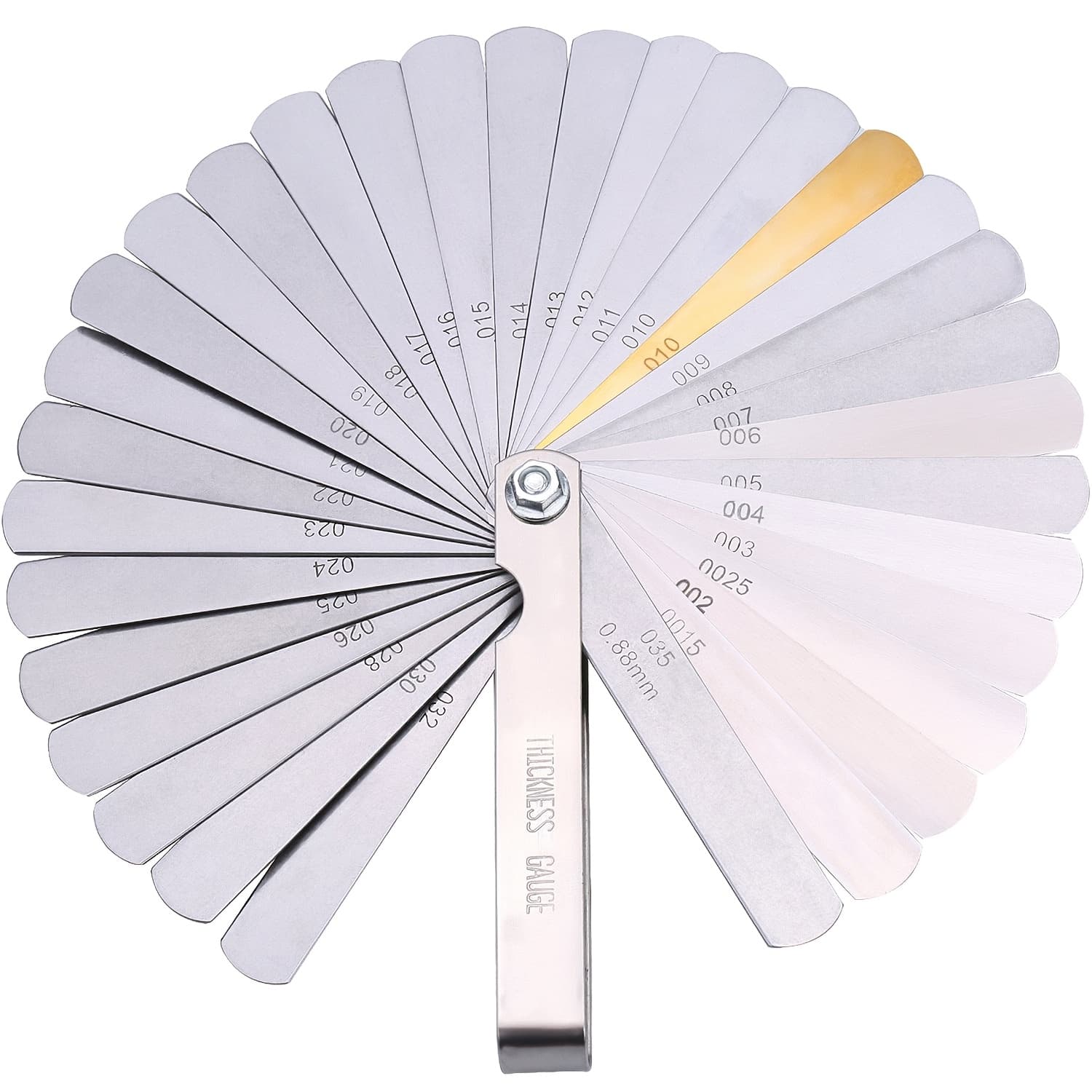 TEMU 1pc Guitar Gauge, A Tool For Measuring String And Height, Made Of Stainless Steel For Precise Measurements