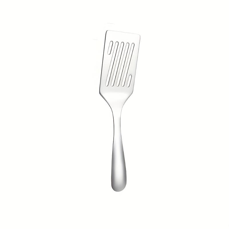 TEMU Durable Stainless Steel Turning Spatula - Professional Restaurant & Home Kitchen Tool With Anti-stick Surface For Steak, Pancake, Burger, Bbq, - Easy To