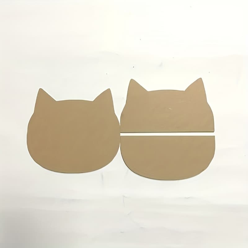TEMU 3pcs Cat Coin Purse, Hand-held Bag, Crossbody Bag, Template Ruler, Acrylic Template, Suitable For Long- Quilting Acrylic Quilting Template