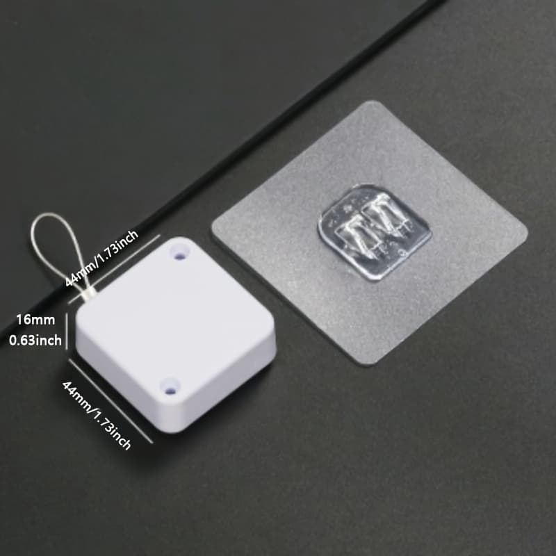TEMU Door Closer And Hook, Automatic Door Locking Device - Adjustable Wall-mounted With Sensing Function