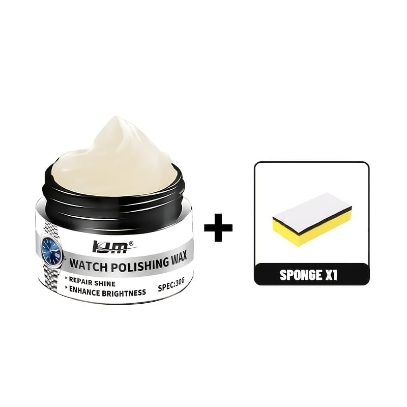 TEMU Instant Watch Polish Paste - Metal Frame Renewal Cream, Strap And Screen Scratch Repair, Metal Jewelry Restoration, Stainless Steel Surface Scratch Wax