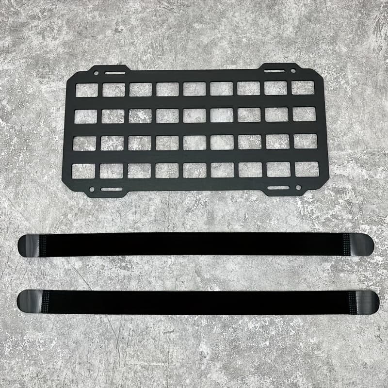 TEMU Tactical Sun Visor Organizer Vehicle Abs Plastic Molle Panels Interior Additions Molle Pouches Edc Tools