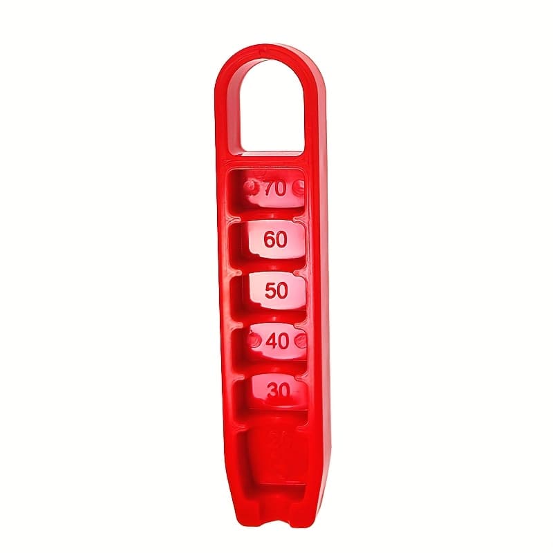TEMU Adjustable Golf Tee Depth Setting Tool With Puller - , Precision Height Adjustment, Durable Abs - Ideal For Placement, Perfect Father's Day Gift, Golf Training Accessory