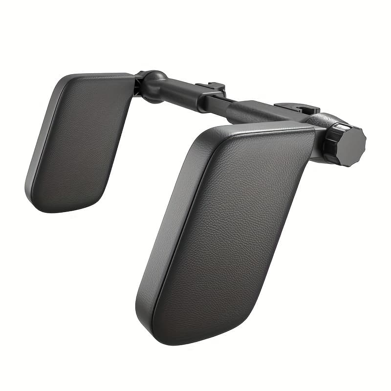 TEMU Car Side-lying Sleep Headrest, Adjustable Angle, High-quality Memory Foam, Suitable For Passenger And Rear Seats, Essential For Long-distance Travel. Passenger Side-sleeping Pillow