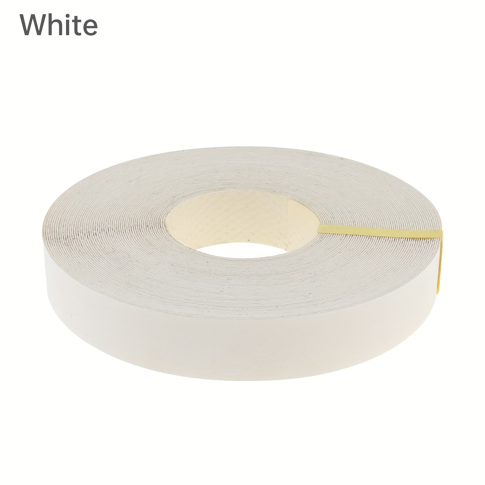TEMU 3/4 Inch * 50 Ft Hot Melt Adhesive Melamine Edge Banding For Plywood Table/, Pre- Veneer Edging