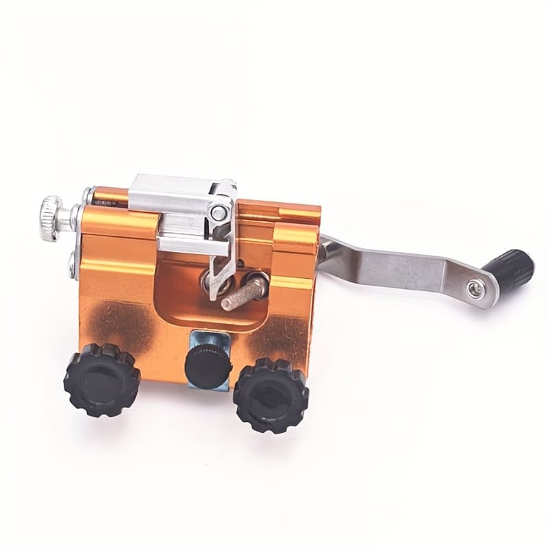 TEMU 1pc Portable Hand Cranked Chain Saw Sharpener,fast Chain Saw Sharpener Tool, Portable Chainsaw Sharpener,chainsaw Sharpening Kit,chainsaw File/sharpener Kinds Of Chain Saws