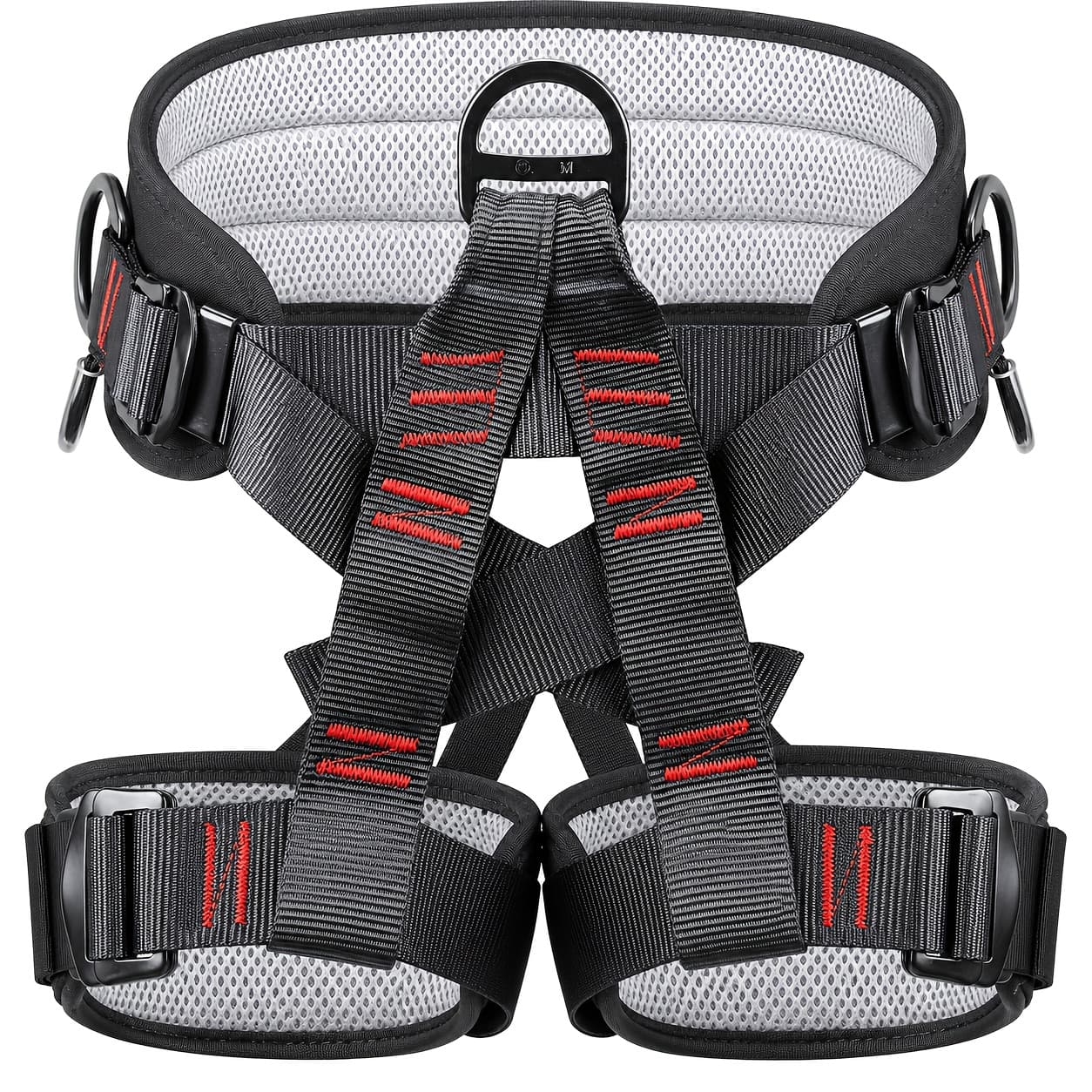 TEMU Climbing Harness, Thickened Safety Belt, Protect Waist Safety , Professional Half Body Harness For Outdoor Adventure Activities