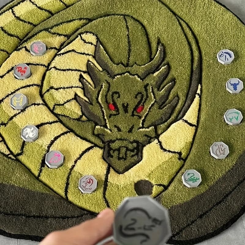 TEMU 12pcs!!channel The Dragon's Power: Complete 12 Talisman Replicas From Jackie Each Charged With Unique Magic!!