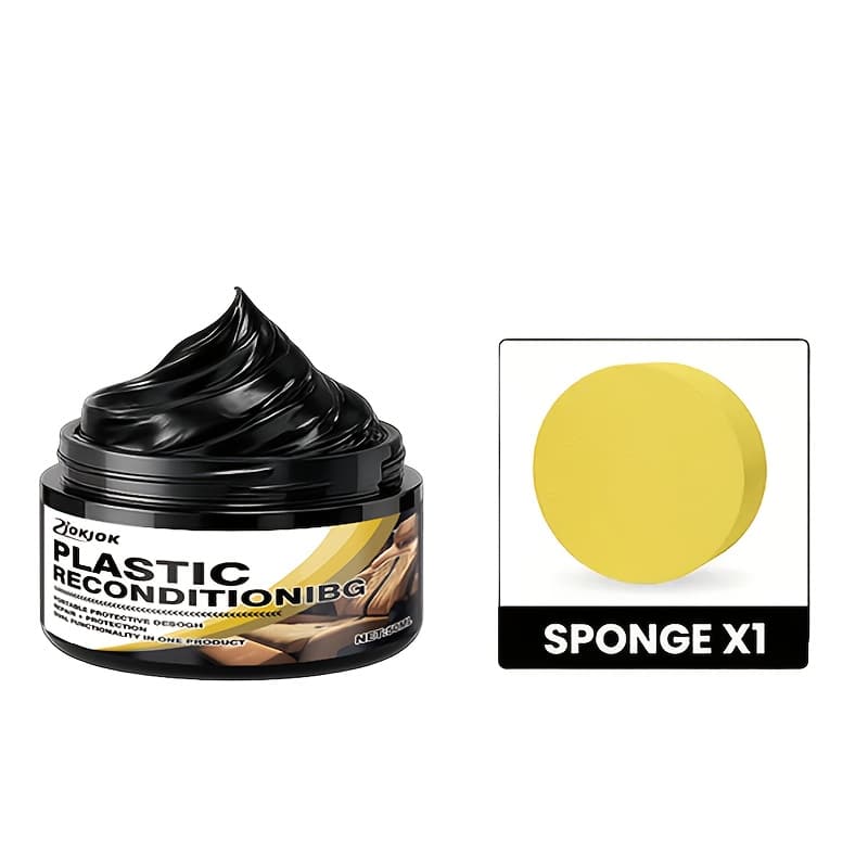 TEMU Automobile Plastic Refurbishing Cream | Jokjok Universal Tire Brightening Cream Prevents Aging And Fading, Enhances Interior And Dashboard Shine, Protects In-car Environment, Long-lasting