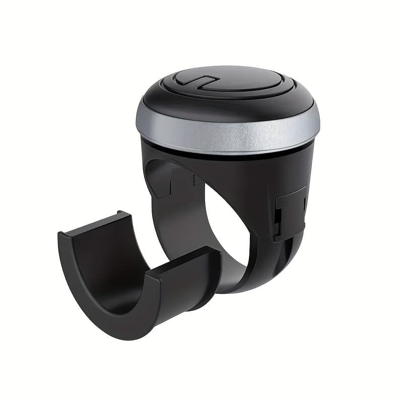 TEMU -degree Rotating Car Universal Metal Bearing Spherical Steering Wheel Booster Handle