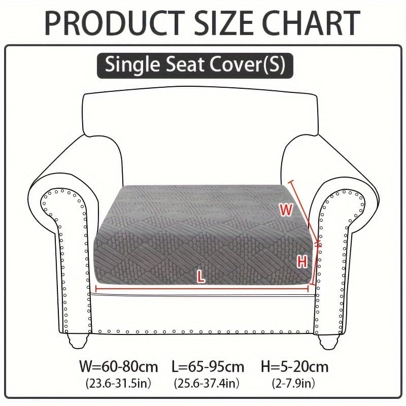 TEMU 1pc Universal Elastic Sofa Cover, Non-slip Sofa Cushion Cover, Easy Modern, Home Decoration Sofa Protection Cover, Machine Washable