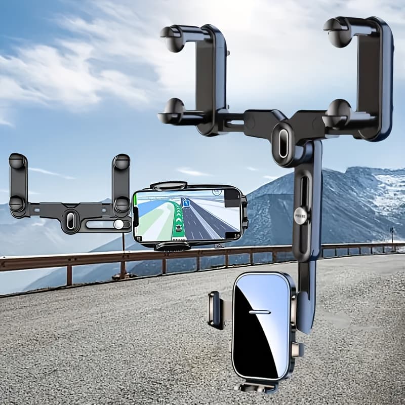 TEMU Car Specific Mobile Phone Holder For 2025 Of Advanced Abs Material, Which Is Stable And Not Shaking, And Is Of Drivers
