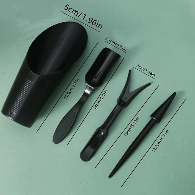 TEMU Gardening Tool Set/a Must-have Item When Buying Flower Pots/special Tool Set For Growing Succulents, Punch Bucket, Shovel Bucket, , Thickened Plastic Gardening And Landscaping Tools