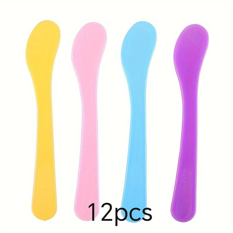 TEMU 12pcs Paint Stir Sticks Mixing Sticks Reusable For Mixing Resin Epoxy Liquid Paint And Fluid Painting, (15cm/5.9inch)