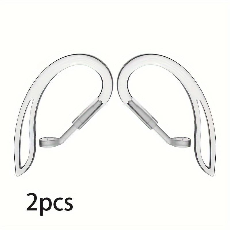 TEMU 2pcs Adjustable Silicone Earhooks Set Earhooks Offer A , Are Nonslip And Sweatproof . Are , Durable, And Comfortable