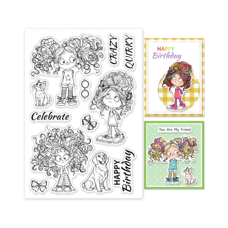 TEMU 1pc Animal Transparent Stamp For Scrapbooking Card Making Album Embossing Decor Paper Craft