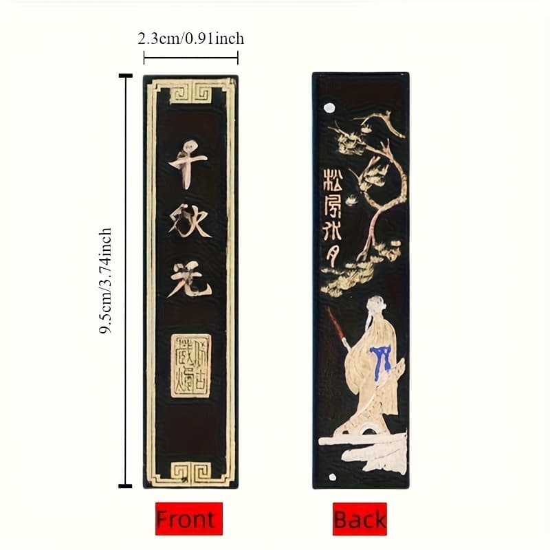 TEMU 1 Stick Handmade Traditional Chinese - Authentic Japanese/asian Brush Ink For Calligraphy & Watercolor Painting - Genuine Cultural Supply Suitable For Artists, Collectors, Asian Calligraphy