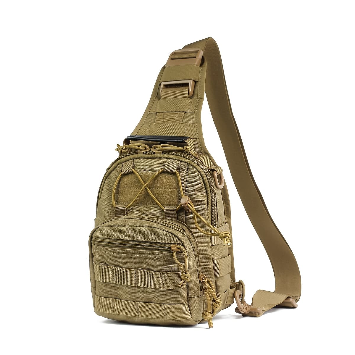 TEMU Unisex Backpacks, Tactical Chest Harnesses, Breathable Outdoor Shoulder Bags, Molle And Edc Suspension System Crossbody Bags, Outdoor Photography, Hiking, Cycling, And Gym Bags