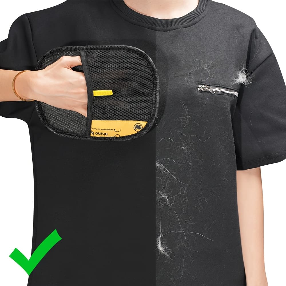TEMU Household Hair Removal Brush, A Pet Hair Removal Artifact, Electrostatic Hair Removal Gloves, Reusable, Convenient And Fast, And In Multiple Environments