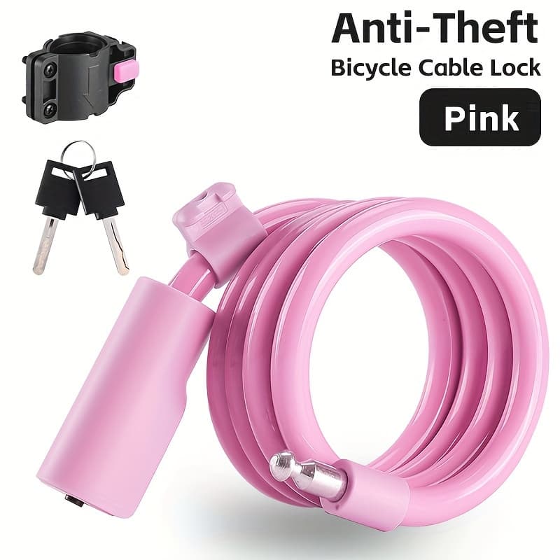 TEMU West Biking Bike Lock Bicycle Lock Mtb Road Bike Anti Theft Cycling Lock Bike Accessories