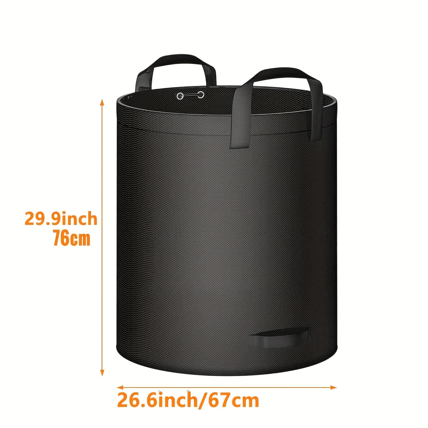 TEMU 72 Gallon Garden Garbage Bag, Garden Bag With Handle, Self-supporting, Leaf Bag, Durable, -resistant, Suitable For Garden Garbage