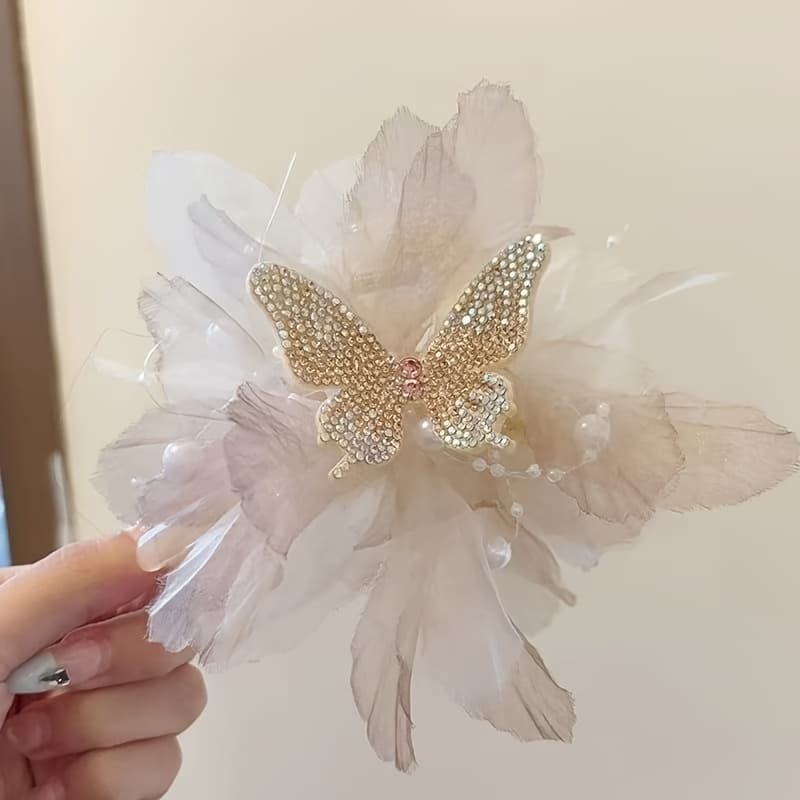 TEMU Elegant Hair Clip, Fashionable And Stylish Back-of-head Updo Shark Clip