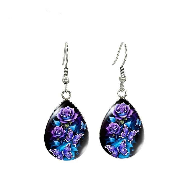 TEMU A Pair Of Exquisite And And Earrings, Jewelry Accessories For Wedding Banquets And Daytime