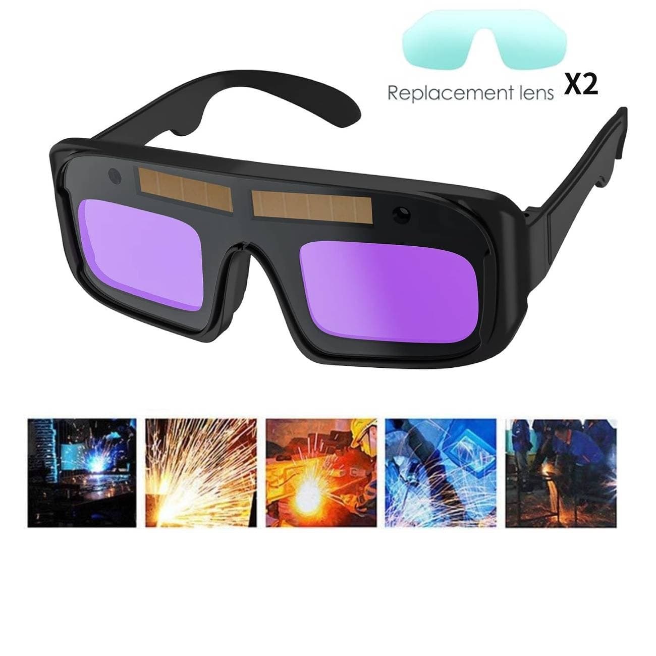 TEMU Safety Welding Glasses, Pc Protection For Welding, Cutting & Grinding