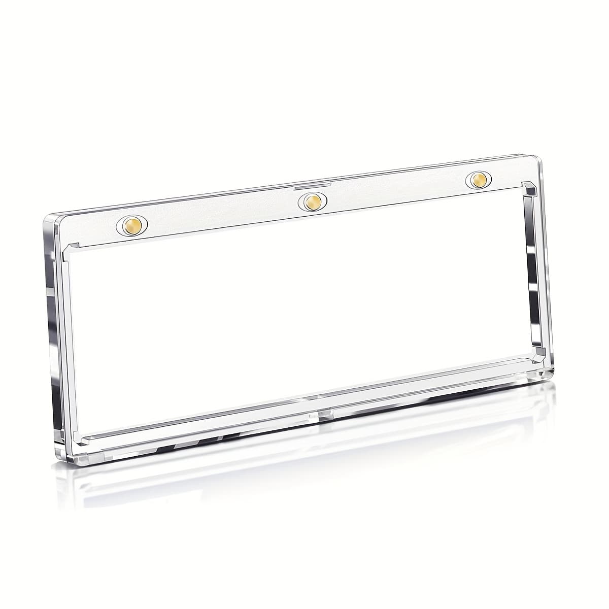 TEMU Horizontal Magnetic Card Holder, Suitable For 175pt Brochures And Script Display Stand