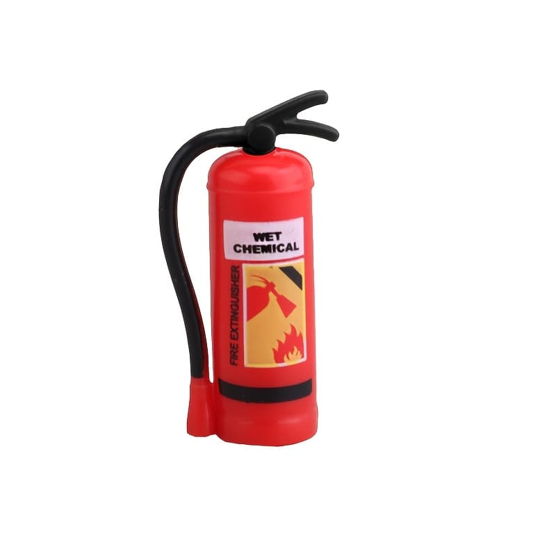 TEMU 4pcs/10pcs Cute Extinguisher Plastic With Hole Exquisite Special Additions Keychain