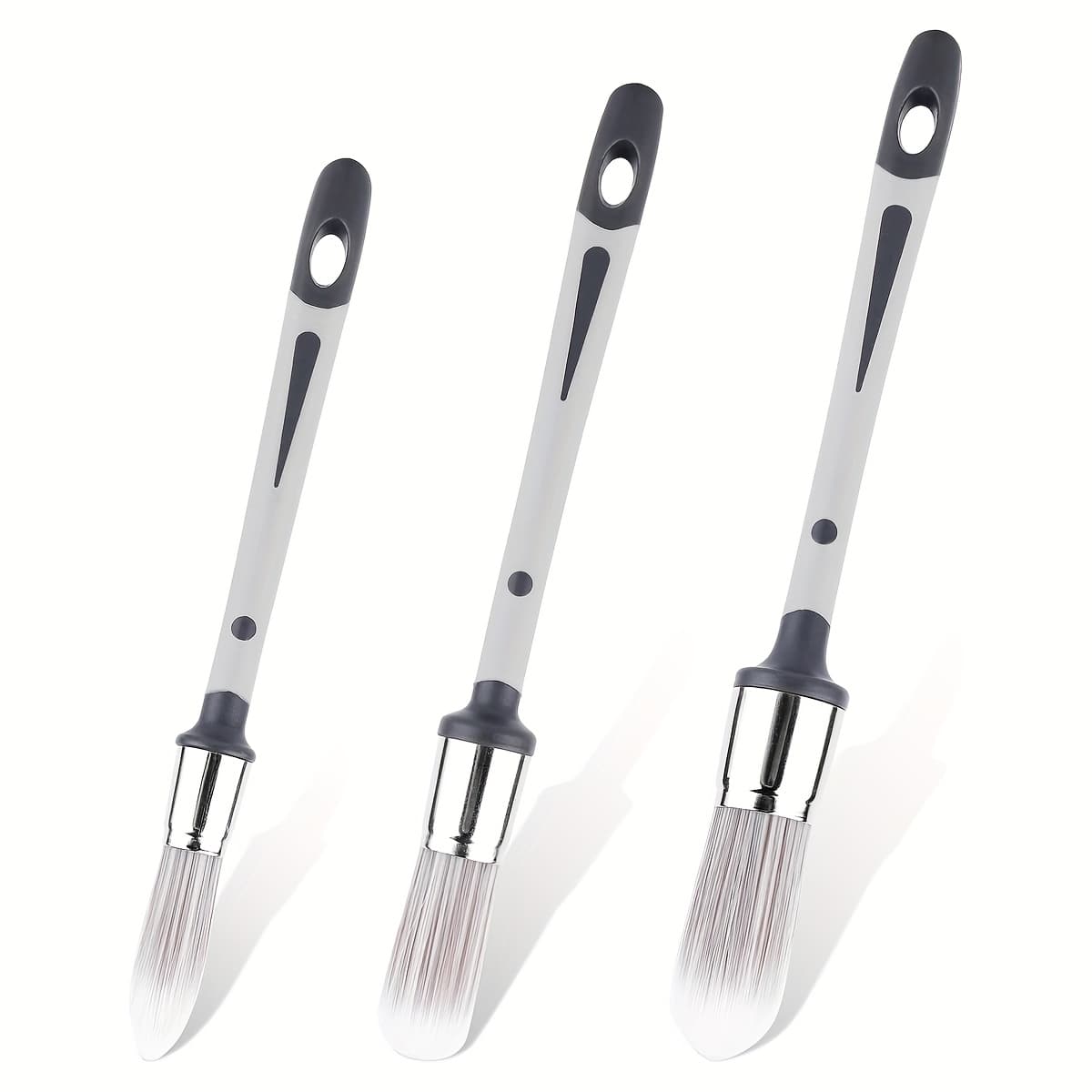TEMU Small Paint Brush For Walls, Wall Trim Painting Tools.versatile Tools For Home Decor, Baseboards, Furniture Touch-ups, And